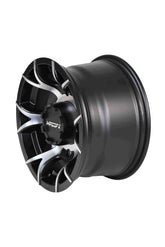 MASSFX 12x7 4/156 A240 Wheel Matt Black 4+3